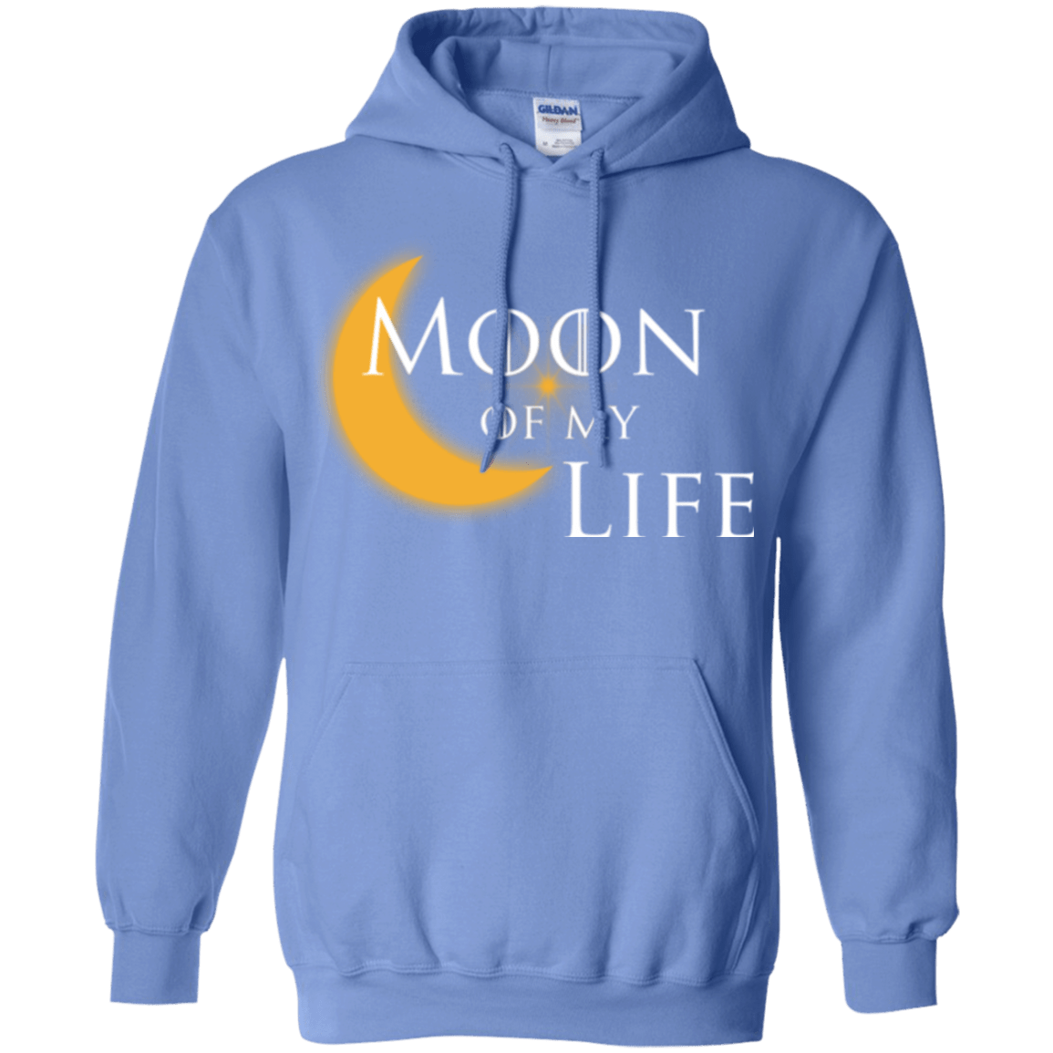 Sweatshirts Carolina Blue / Small Moon of my Life Pullover Hoodie