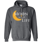 Sweatshirts Dark Heather / Small Moon of my Life Pullover Hoodie