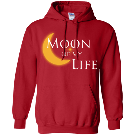 Sweatshirts Red / Small Moon of my Life Pullover Hoodie