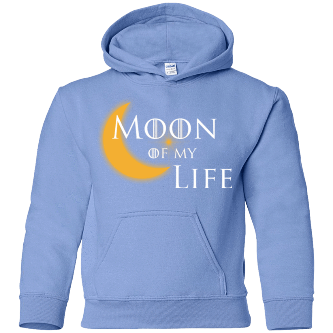 Sweatshirts Carolina Blue / YS Moon of my Life Youth Hoodie