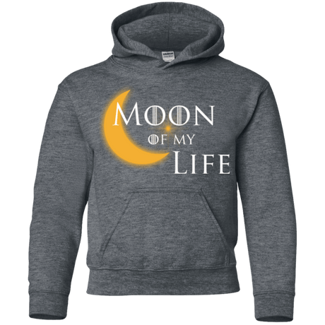 Sweatshirts Dark Heather / YS Moon of my Life Youth Hoodie