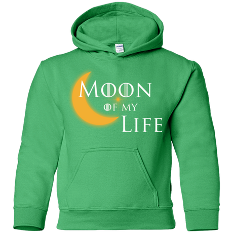 Sweatshirts Irish Green / YS Moon of my Life Youth Hoodie