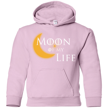 Sweatshirts Light Pink / YS Moon of my Life Youth Hoodie