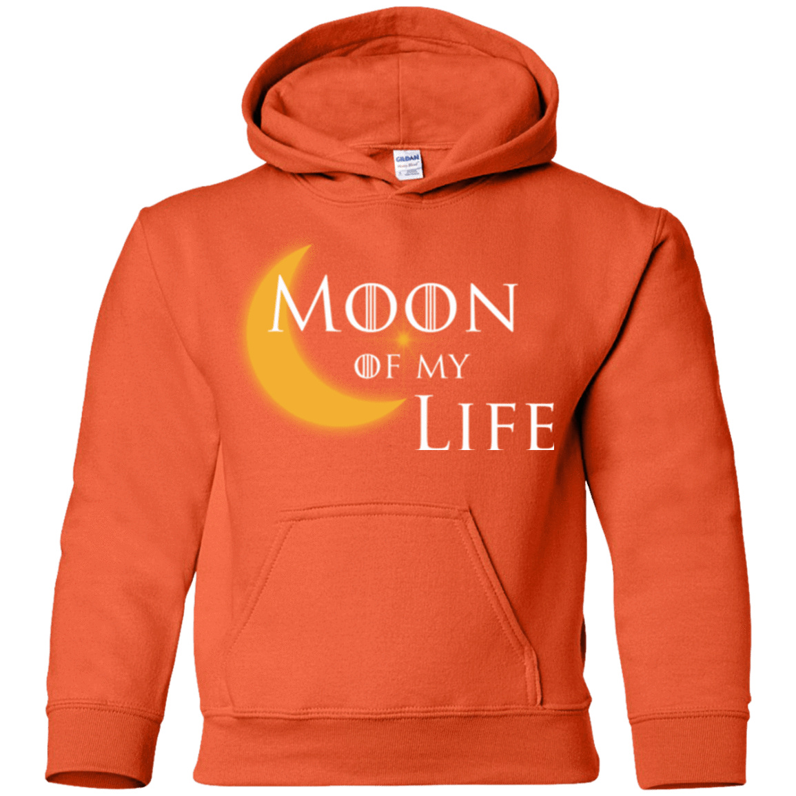 Sweatshirts Orange / YS Moon of my Life Youth Hoodie