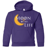 Sweatshirts Purple / YS Moon of my Life Youth Hoodie