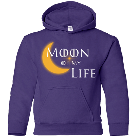 Sweatshirts Purple / YS Moon of my Life Youth Hoodie