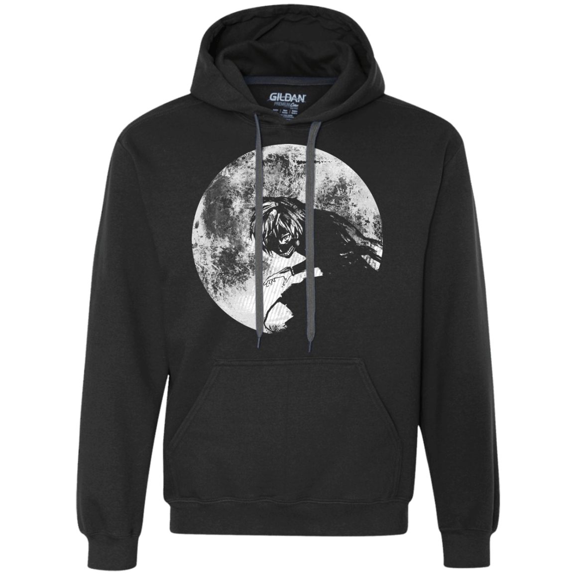 Sweatshirts Black / S Moon Premium Fleece Hoodie