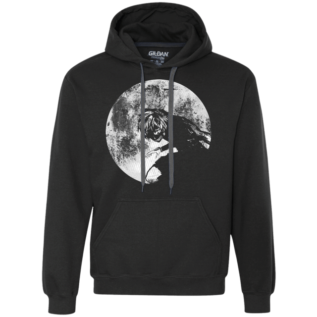 Sweatshirts Black / S Moon Premium Fleece Hoodie
