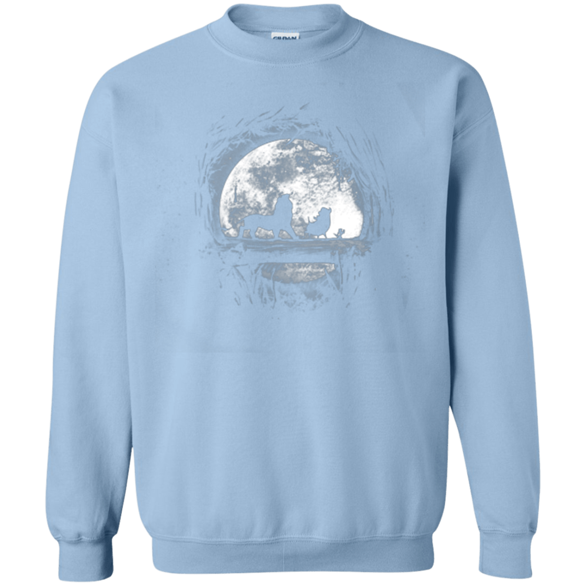 Sweatshirts Light Blue / Small Moonlight Crewneck Sweatshirt