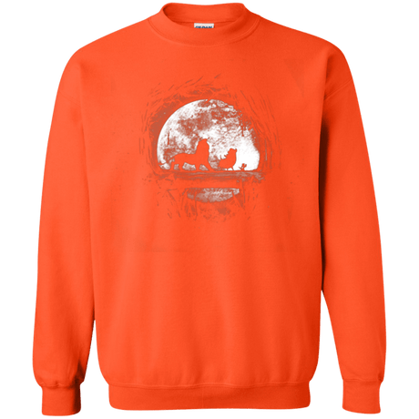 Sweatshirts Orange / Small Moonlight Crewneck Sweatshirt