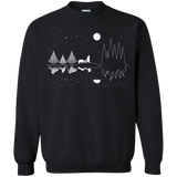 Sweatshirts Black / S Moonlit Travels Crewneck Sweatshirt