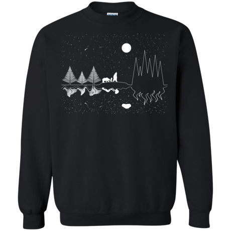 Sweatshirts Black / S Moonlit Travels Crewneck Sweatshirt