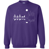 Sweatshirts Purple / S Moonlit Travels Crewneck Sweatshirt