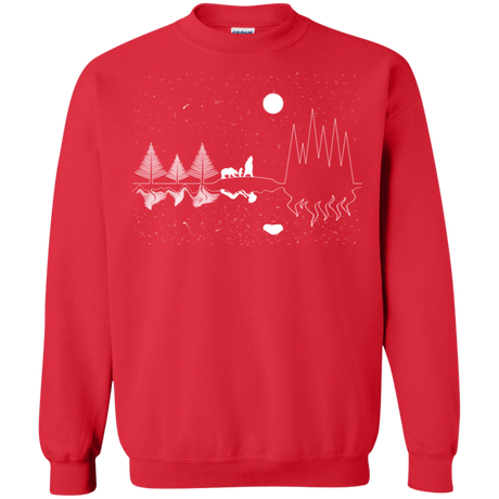 Sweatshirts Red / S Moonlit Travels Crewneck Sweatshirt