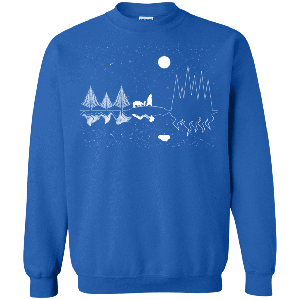 Sweatshirts Royal / S Moonlit Travels Crewneck Sweatshirt