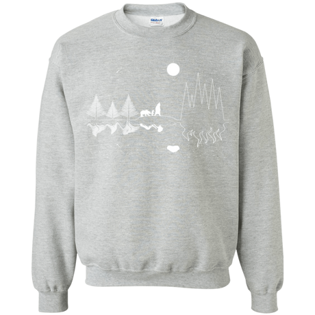 Sweatshirts Sport Grey / S Moonlit Travels Crewneck Sweatshirt