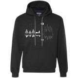 Sweatshirts Black / S Moonlit Travels Premium Fleece Hoodie