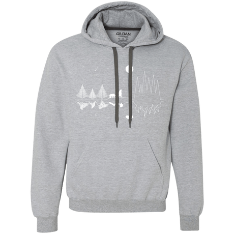 Sweatshirts Sport Grey / S Moonlit Travels Premium Fleece Hoodie