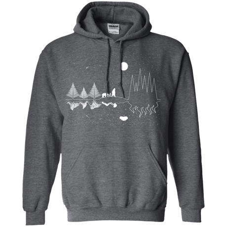 Sweatshirts Dark Heather / S Moonlit Travels Pullover Hoodie