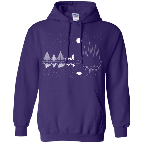 Sweatshirts Purple / S Moonlit Travels Pullover Hoodie