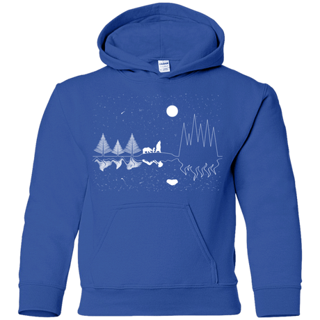 Sweatshirts Royal / YS Moonlit Travels Youth Hoodie