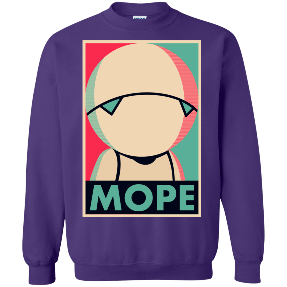 Sweatshirts Purple / Small Mope Around Crewneck Sweatshirt