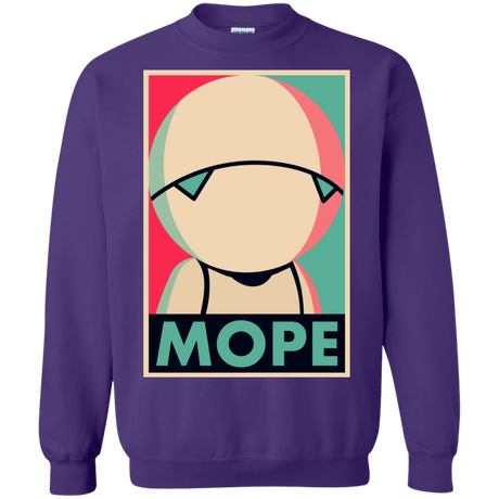 Sweatshirts Purple / Small Mope Around Crewneck Sweatshirt