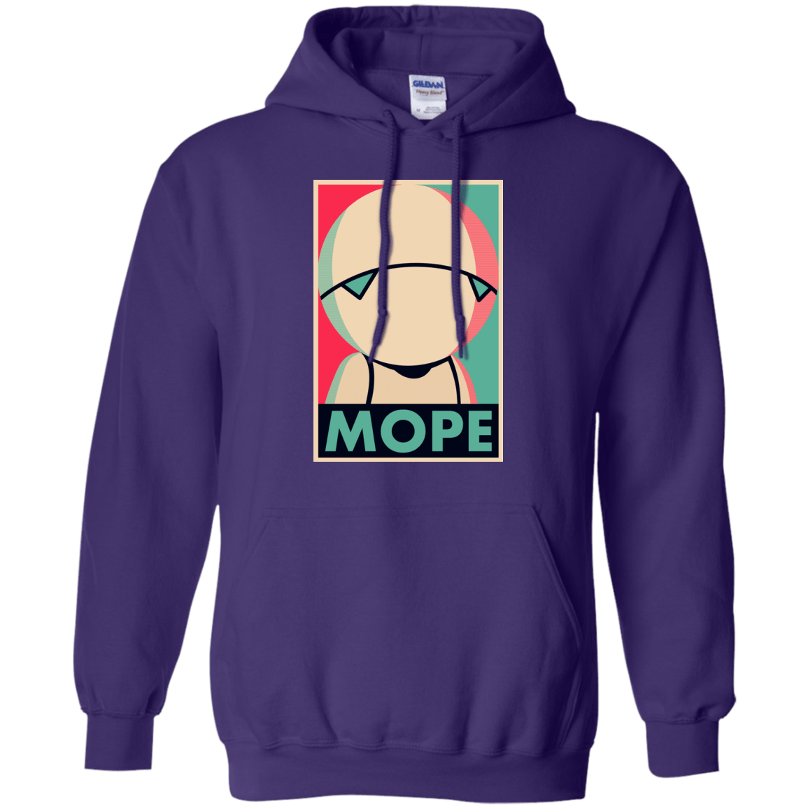 Sweatshirts Purple / Small Mope Around Pullover Hoodie