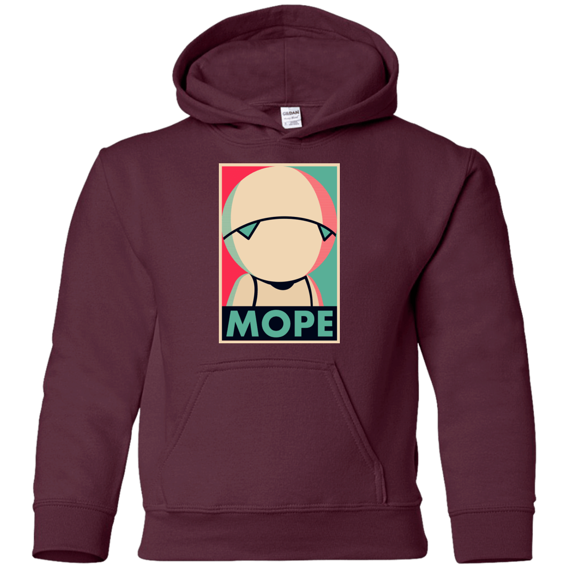 Sweatshirts Maroon / YS Mope Around Youth Hoodie