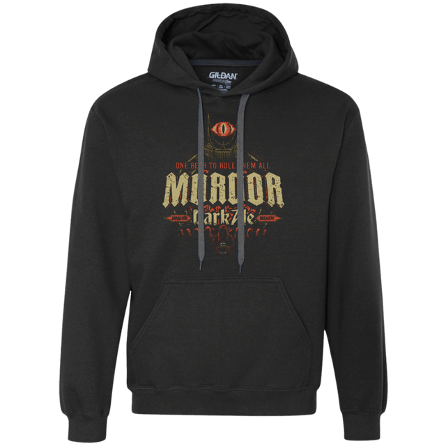 Sweatshirts Black / Small Mordor Dark Premium Fleece Hoodie