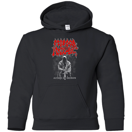 Sweatshirts Black / YS Mordor Nazgul Youth Hoodie