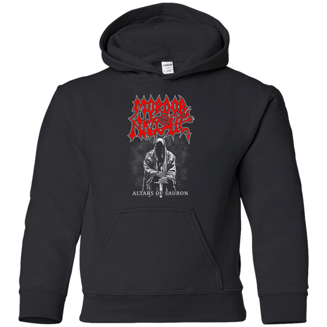 Sweatshirts Black / YS Mordor Nazgul Youth Hoodie