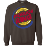 Sweatshirts Dark Chocolate / Small Mordor Ring Crewneck Sweatshirt