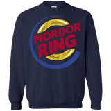 Sweatshirts Navy / Small Mordor Ring Crewneck Sweatshirt