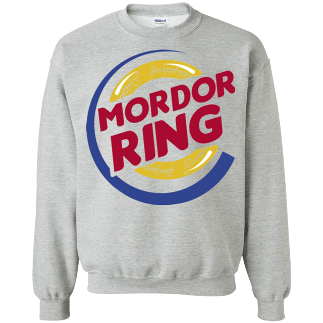 Sweatshirts Sport Grey / Small Mordor Ring Crewneck Sweatshirt