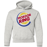 Sweatshirts Ash / YS Mordor Ring Youth Hoodie