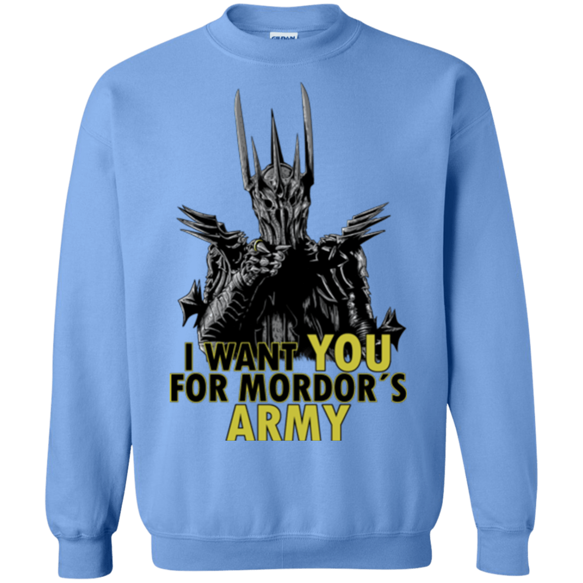 Sweatshirts Carolina Blue / Small Mordors army Crewneck Sweatshirt