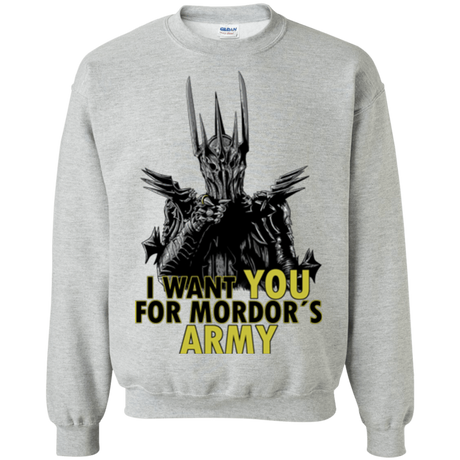 Sweatshirts Sport Grey / Small Mordors army Crewneck Sweatshirt
