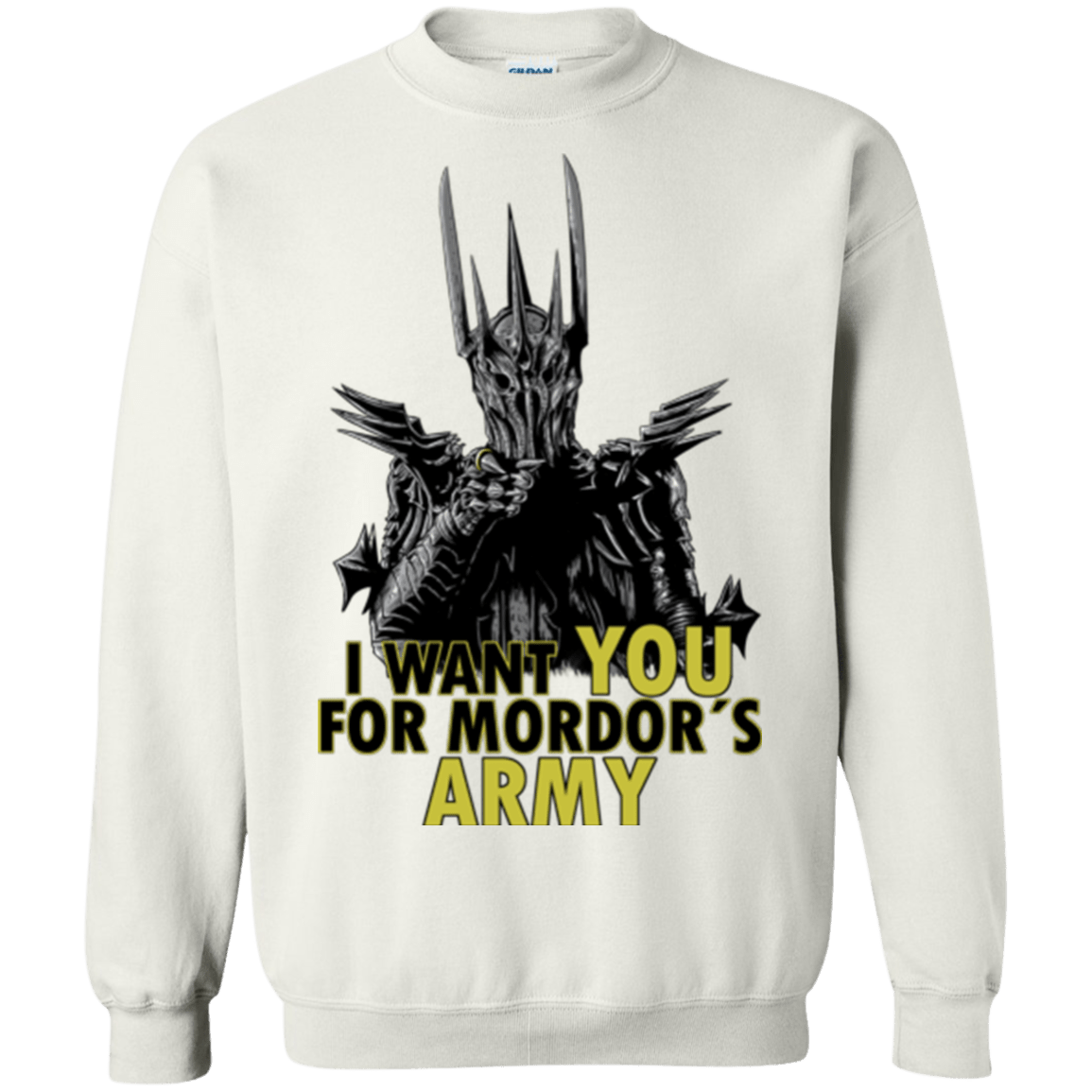 Sweatshirts White / Small Mordors army Crewneck Sweatshirt