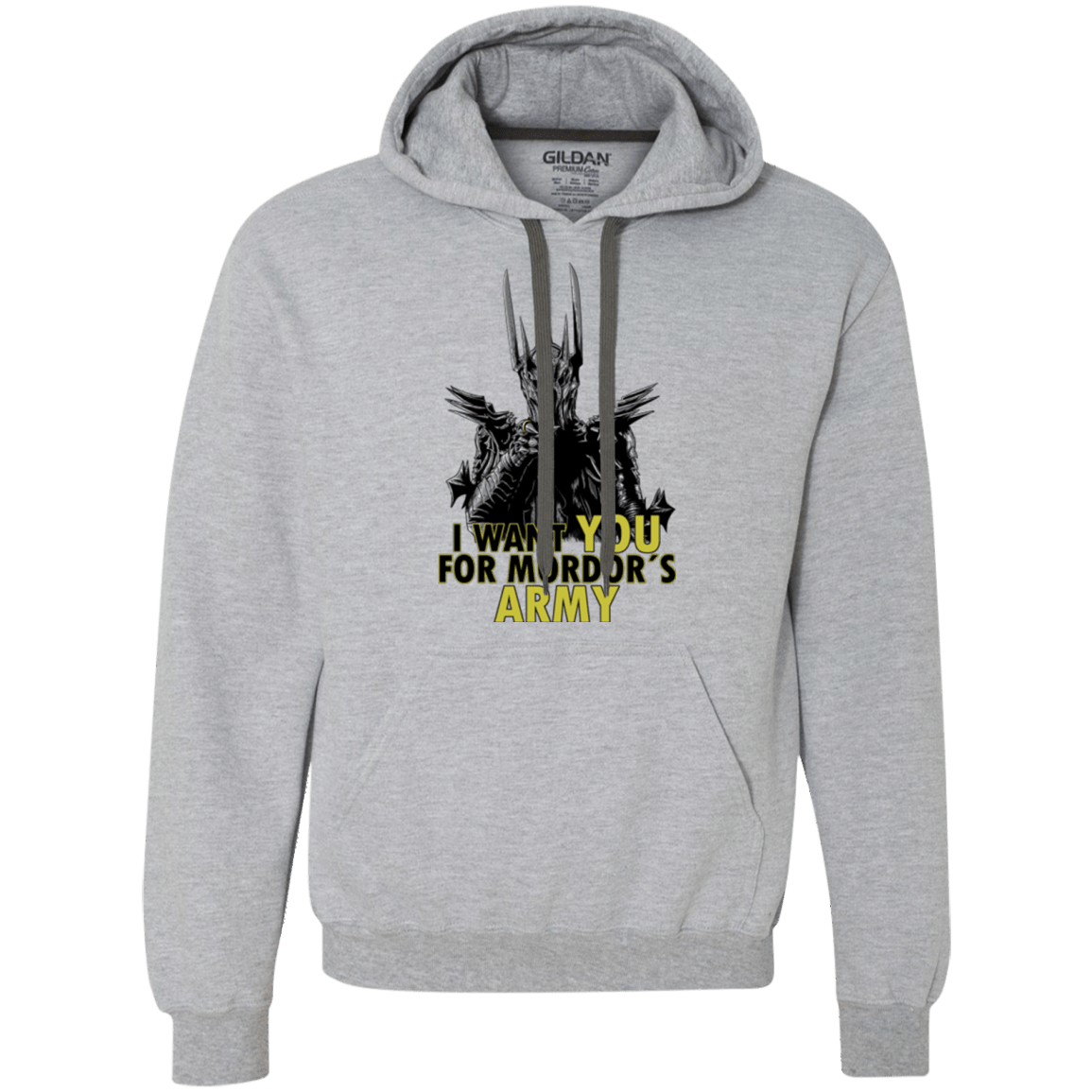 Sweatshirts Sport Grey / Small Mordors army Premium Fleece Hoodie