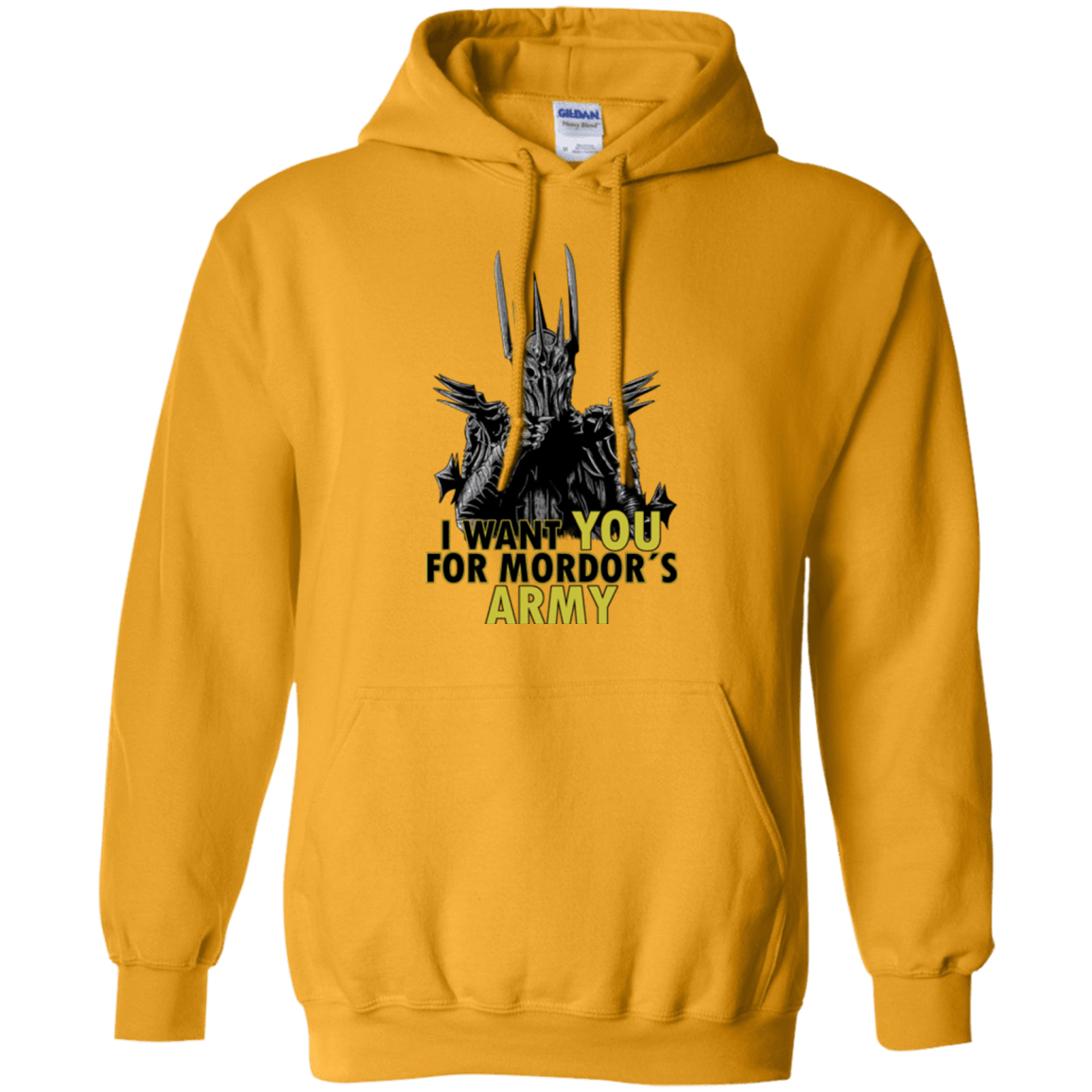 Sweatshirts Gold / Small Mordors army Pullover Hoodie