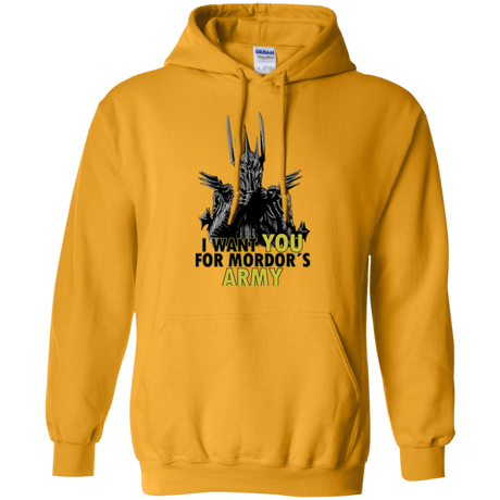 Sweatshirts Gold / Small Mordors army Pullover Hoodie