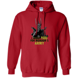 Sweatshirts Red / Small Mordors army Pullover Hoodie