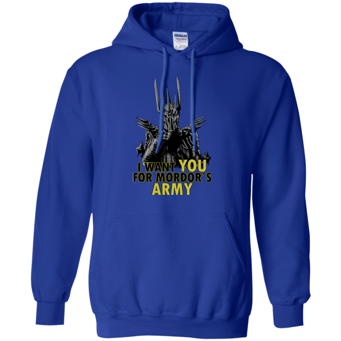 Sweatshirts Royal / Small Mordors army Pullover Hoodie