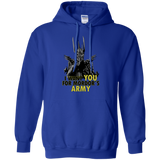 Sweatshirts Royal / Small Mordors army Pullover Hoodie