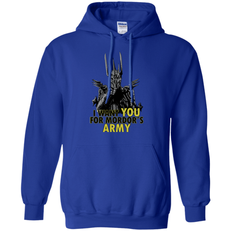 Sweatshirts Royal / Small Mordors army Pullover Hoodie