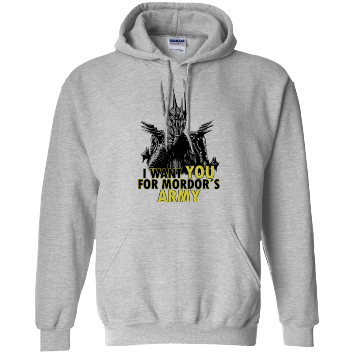 Sweatshirts Sport Grey / Small Mordors army Pullover Hoodie