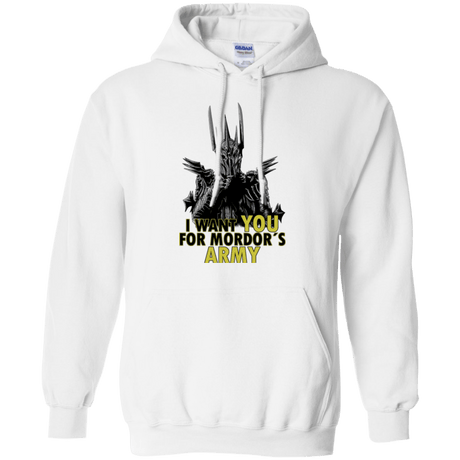 Sweatshirts White / Small Mordors army Pullover Hoodie