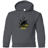 Sweatshirts Charcoal / YS Mordors army Youth Hoodie