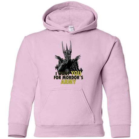 Sweatshirts Light Pink / YS Mordors army Youth Hoodie